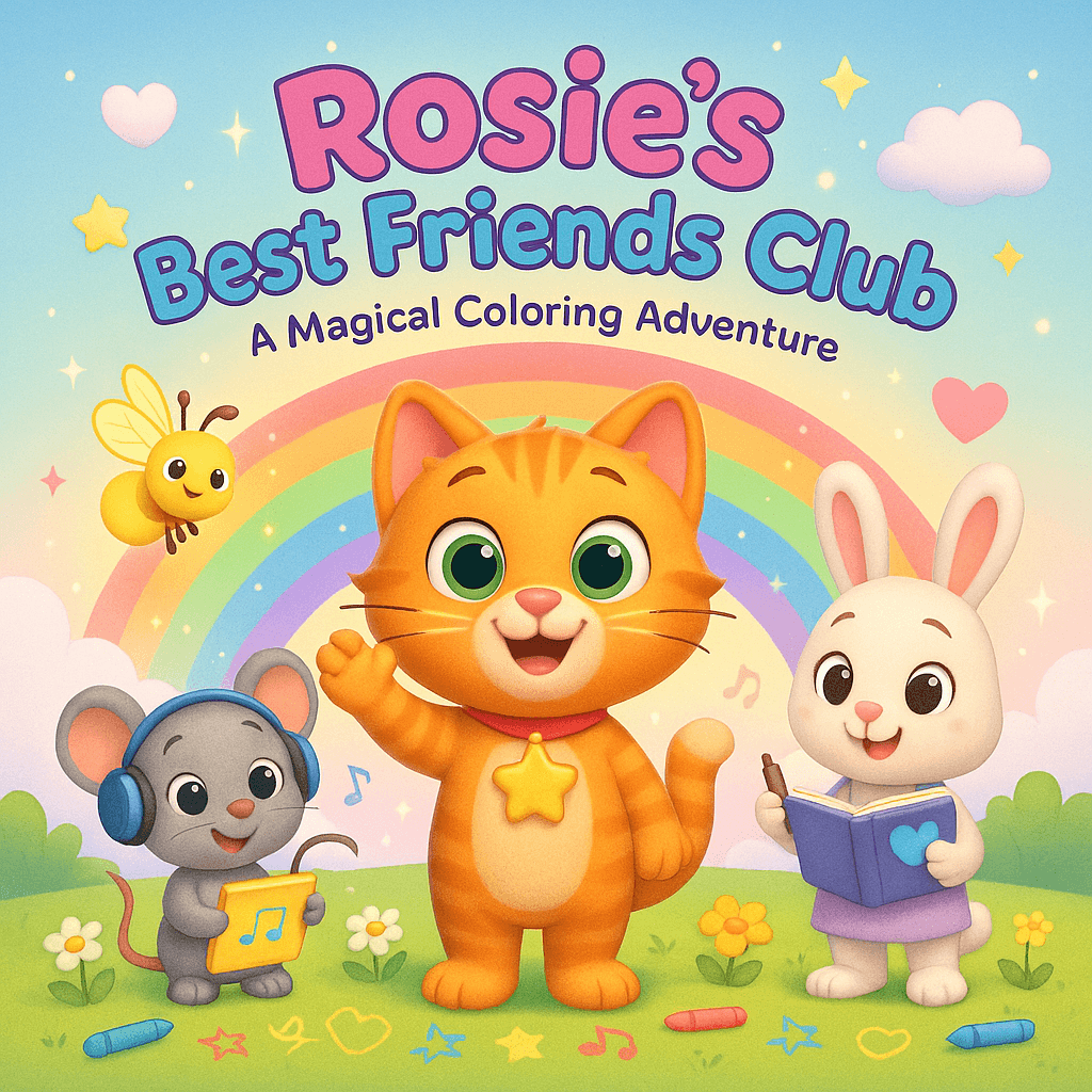 Rosie and Friends: Whimsical Coloring Fun for Kids